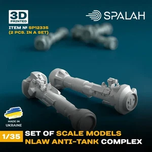 NLAW Anti-Tank Missile 1:35 Scale Models 3D Printed Military Kit Spalah SP12335 - Picture 1 of 1