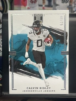 2023 Panini Impeccable - Calvin Ridley /75 #40 - Image 1 of 2