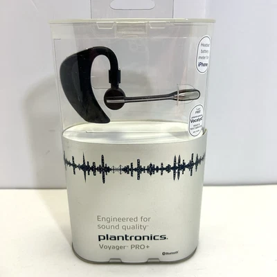 Brand New Sealed Plantronics Voyager Pro+ Headset Bluetooth Ear Hook 84100-01 - Image 1 of 4