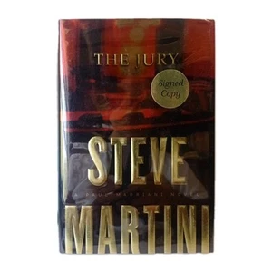 The Jury by Steve Martini 2001 Signed 1st Edition thriller - Bild 1 von 5