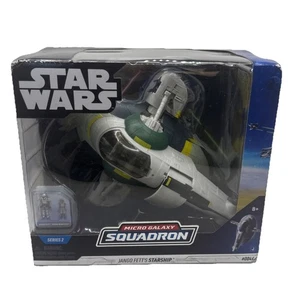 Star Wars Micro Galaxy Squadron Launch Edition Jango Fett's Starship - Bild 1 von 12