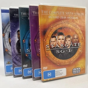 Stargate DVD SG-1 Seasons 5 6 7 9 10 (5-7 + 9-10) -Region 4 VGC - Picture 1 of 11