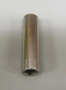 Craftsman 1/2" Socket 3/8" Drive Deep Well 6 Point SAE -G- 43332 USA - Foto 1 di 15