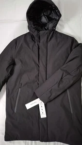 NUOVO CALVIN KLEIN UOMO INFINITO ELASTICIZZATO IMPERMEABILE NERO PUFF JACKET TAGLIA M - Foto 1 di 4