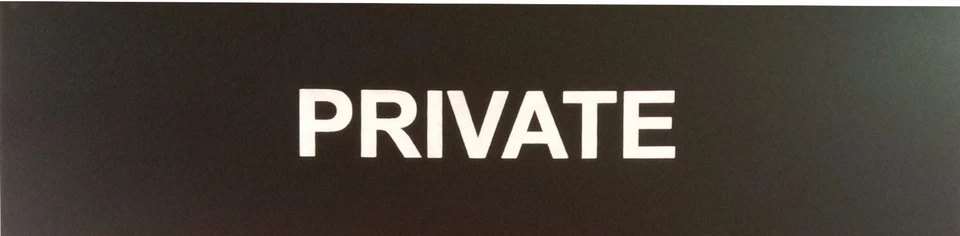 办公室标志 2 英寸 x 8 英寸标准高品质激光雕刻、选择或创建自己的 — 第 1/1 张图片