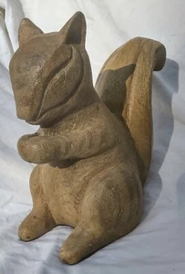 KOHL'S Eichhörnchen - Eichhörnchen Deko aus Holz - Neu! - Bild 1 von 8