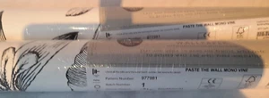 NEXT Paste The Wall Mono vine Wallpaper x 2 Rolls no fees reduced - Picture 1 of 4