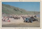 Postcard Filey Coble Being Pulled Ashore [ Tractor & Fishing Int ] My Ref MDE