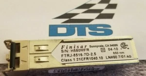 FINISTAR FTRJ-8516-7D-2.5 FINISAR 2GB 850nm SFP TRANSCEIVER GBIC - Picture 1 of 6
