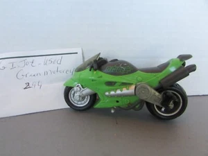 GI JOE GREEN MOTORCYCLE  L9 - Picture 1 of 2