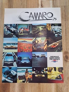 1975 Chevrolet Camaro Sport Coupe & LT Dealer Sales Brochure - Picture 1 of 5