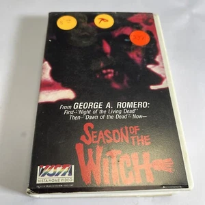 SEASON OF THE WITCH Betamax VISTA CLAMSHELL GEORGE ROMERO HORROR DRAMA - Picture 1 of 12