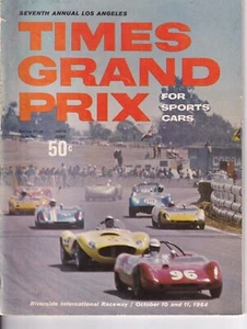 Séptimo Programa Anual de Pistas Internacionales LA Times Grand Prix Riverside Octubre 1964 - Imagen 1 de 10