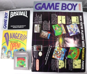 Mario Baseball (Nintendo Gameboy ) Game Cartridge Manual Case & Advertising GB - Picture 1 of 10