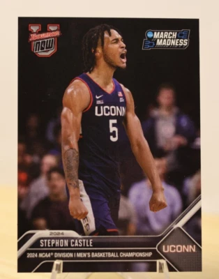 2024 Topps Bowman U Now - NCAA March Madness - #16 Stephon Castle - Image 1 of 2