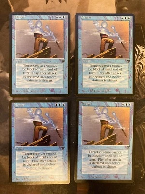 *** LEGENDS Teleport *** EX-NM Rare Playset! - DUTY FREE - MtG Magic - Image 1 of 2