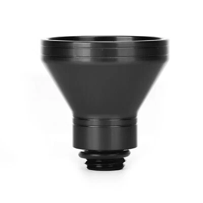 Aluminum Motorcycle Motorbike 20mm Funnel Engine Oil Filler Universal - Black A - Image 1 of 4