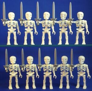 playmobil 10 Viking Skeleton Knight Zombie lot custom toys Haloween Horror Bid 2