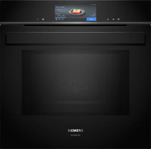 Siemens HN978GQB1 Einbau Backofen mit Mikrowellen und Dampffunktion Black IQ700. - Bild 1 von 6