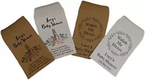 Personalised Baby Shower Favour Seed Packet - Favour - 2 Designs - Picture 1 of 8