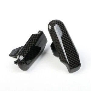 Real Carbon Fiber Gear Shift Knob Cover Trim For Porsche 992 911 2019-2023 - Picture 1 of 4