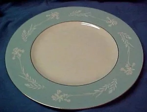 Minton TURQUOISE CAMEO Dinner Plate 10-5/8" ~More Items Available ~Nice - Picture 1 of 2