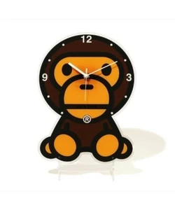 A Bathing Ape BABY MILO WALL CLOCK 2G20-182-115 - Picture 1 of 4