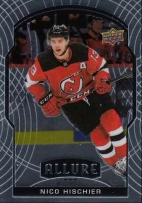 2020-21 UD Allure Hockey Nico Hischier New Jersey Devils #46 - Image 1 of 2