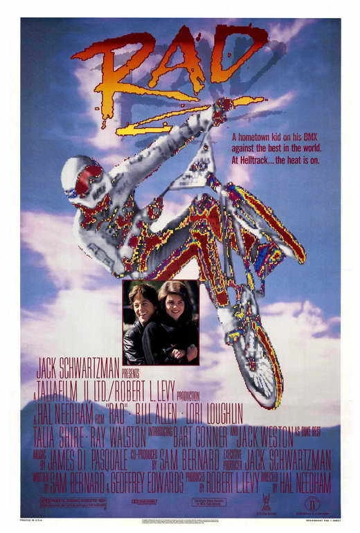RAD Movie POSTER PRINT 27x40 Bill Allen Bart Conner Talia Shire