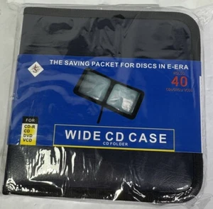 Storage Organizer Bag CD DVD Holder Media Blu Ray Disc Case Box Car TV - Picture 1 of 9
