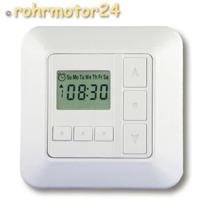 Rolladen Comfort Zeitschaltuhr Steuerung Rolladenmotor Rohrmotor Rollladen Rollo - Bild 1 von 4