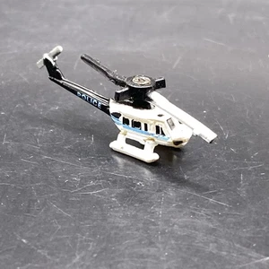 Micro Machines Galoob 1989 Bell Huey Police Helicopter Vintage Collectible Toy - Picture 1 of 5