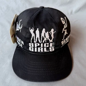 Mint w TAG! Spice Girls Vintage 1997 Embroider Hat Ginger Baby Sporty Scary Posh - Picture 1 of 13