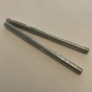 SET/2 Jordana Glitter Rocks einziehbarer Eyeliner Stift 02 ROCK ON SILVER - Bild 1 von 3
