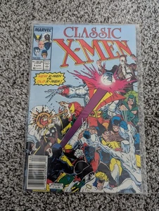 Clásico X-Men #8 (Serie 1986) Marvel Comics 'Quiosco' En estado bastante bueno/casi nuevo envío combinado - Imagen 1 de 1