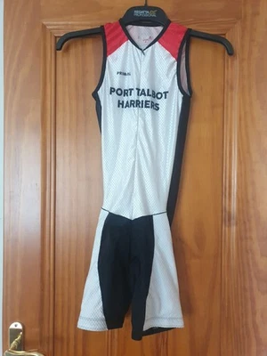 Primal Port Talbot Harries  Cycling Skin suit Size Small Logos Bike Wear Ladies  - Image 1 of 4