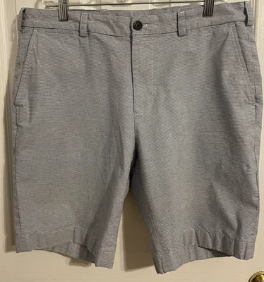 Pantalones Cortos Brooks Brothers Para Hombre Talla 35 Náuticos Preppy Rayas Seersucker Dinero Antiguo Foto 1 de 4