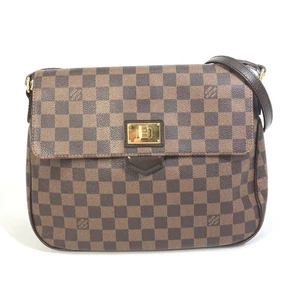LOUIS VUITTON N41178 Damier Busas Roseberry Shoulder Bag Brown/GoldHardware - Picture 1 of 13