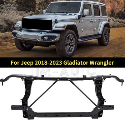 Front Radiator Support Assembly For Jeep Wrangler 2018-2023 Gladiator 2020-2023 Foto 1 de 4