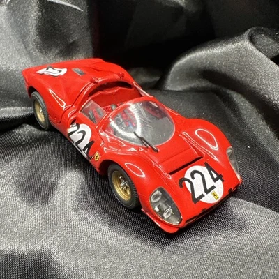 Jouef Evolution Red Ferrari 330 1:43 1967 P4￼ Absolutely Rare # 224 ￼Unboxed USA - Image 1 of 4
