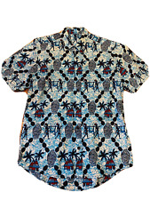 Ultimate by Air Condition 100% Cotton Hawaiian Shirt Men's Medium Tropical