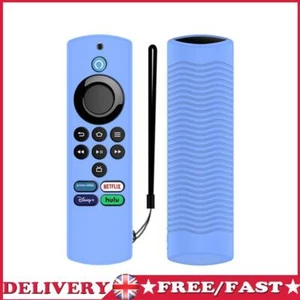 Remote Cover with Lanyard for Fire TV Stick Lite (Luminous Blue) - Afbeelding 1 van 9