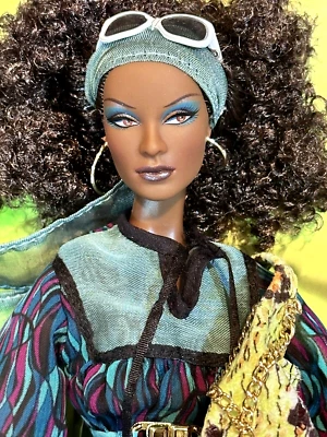 Barbie Top Model Nikki Muñeca Negra Afroamericana ~ Rara ~ Nueva en Caja Original 🔵🟢🥭🍊🔵 Foto 1 de 4
