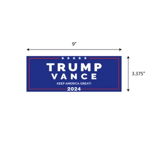 Trump Vance 2024 Maga Autoaufkleber Aufkleber Grafik Wahl BS0570 - Bild 1 von 5