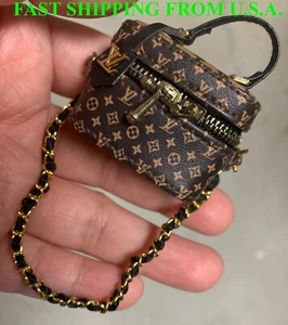 Estuche de tocador de cuero escala 1/6 modelo juguetes para muñeca figura femenina de 12" 6" ❶USA❶ - Imagen 1 de 9