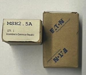 EATON MSH2.5A Avviamento Manuale Termico Sovraccarico Relè Elemento Riscaldatore - Foto 1 di 2