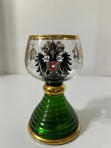 Vintage Austria Chalice Music Box Imperial Coat of Arms of The Empire of Austria - Picture 1 of 2