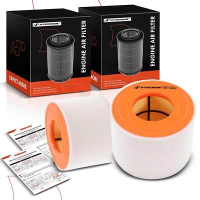 A-Premium 2Pcs Front Engine Air Filter for Audi A6 2012-2018 A6 Quattro L4 2.0L Foto 1 de 4
