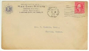 1915 Kansas City Miss Emma M Viets Grand Matron OES Freimaurer - Bild 1 von 1