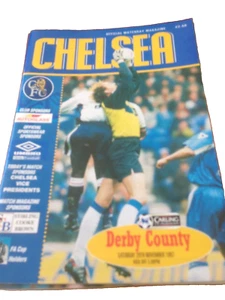 CHELSEA V DERBY COUNTY - PREMIER LEAGUE -  29/11/1997 - Picture 1 of 1